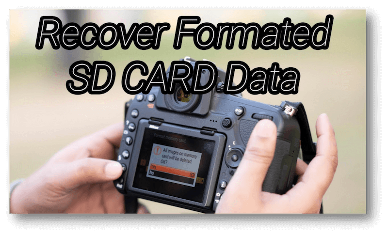 recover formatted data on formatted card