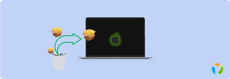 recover deleted software installation package (pkg, zip, dmg) file on Mac