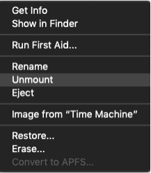 Reformat A Time Machine Disk to An Ordinary Disk