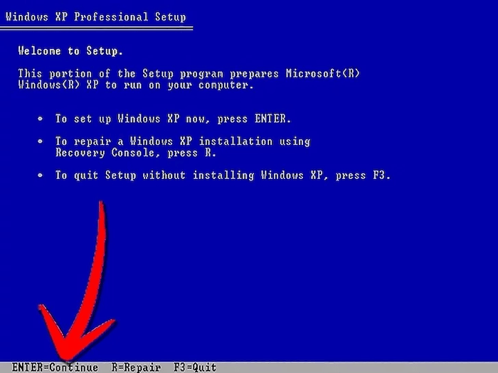 wipe hard drive on Windows XP