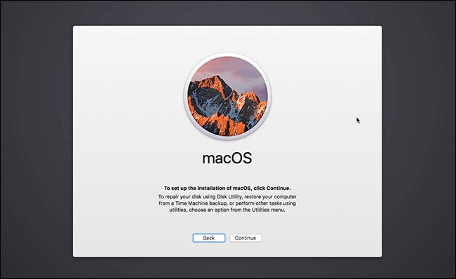 reinstall macOS on Mac