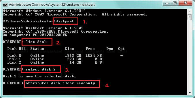 Remove USB Drive Protection