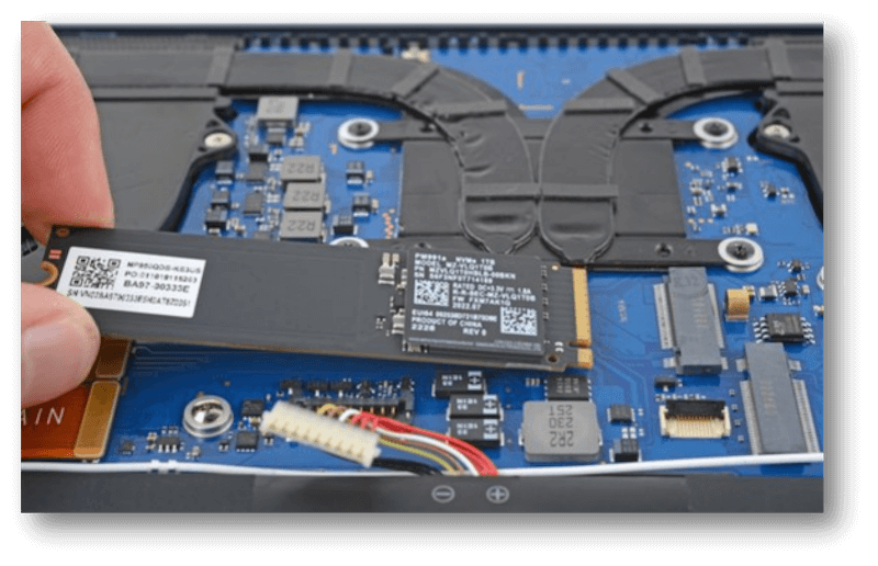 Samsung Galaxy Book SSD upgrade