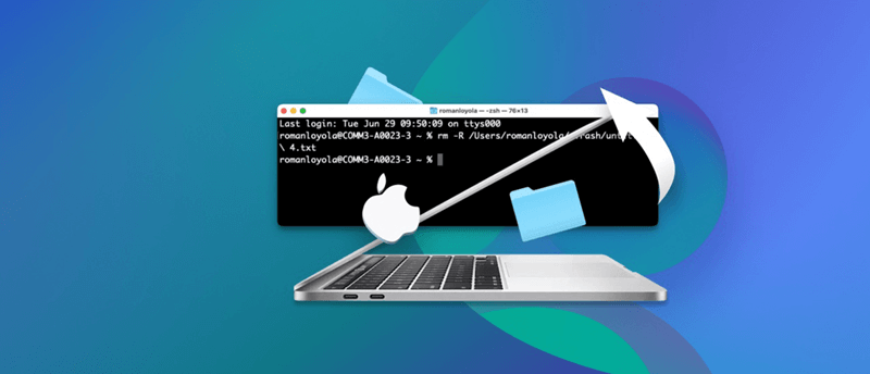 recovering deleted files with RM command
