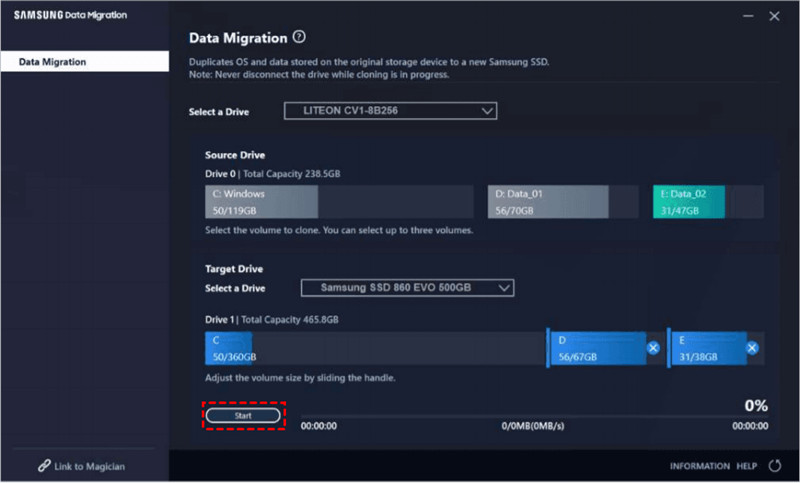 How to Clone SSD/HDD with Samsung Migration Software