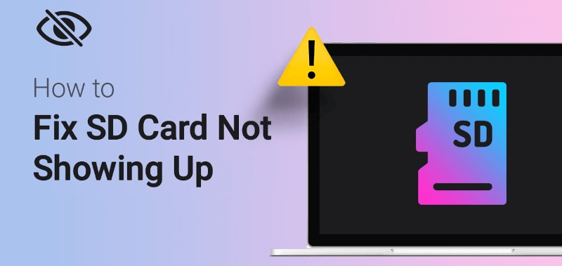 Fix SD Card Now Showing Up