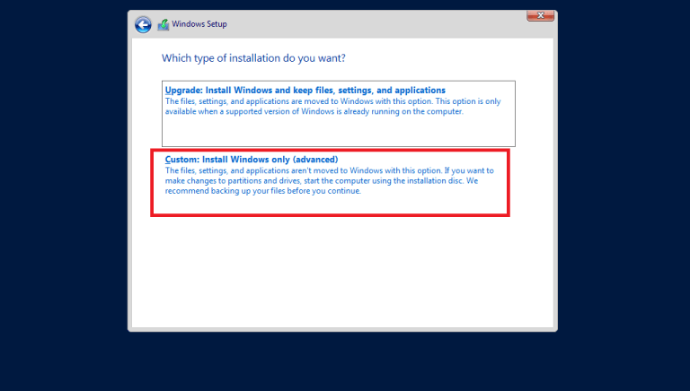wipe hard drive on Windows Server 2019