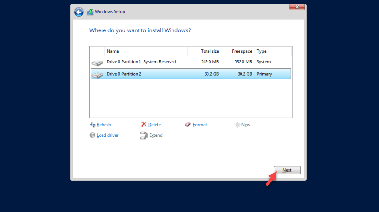 wipe hard drive on Windows Server 2019