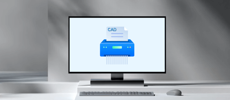 permanently deleted CAD files