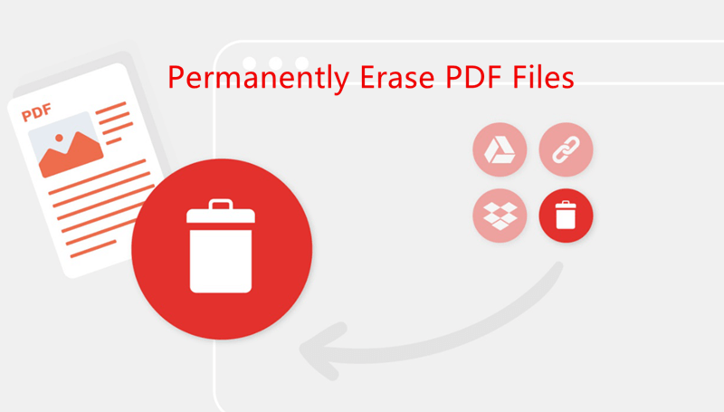 delete the PDF file permanently