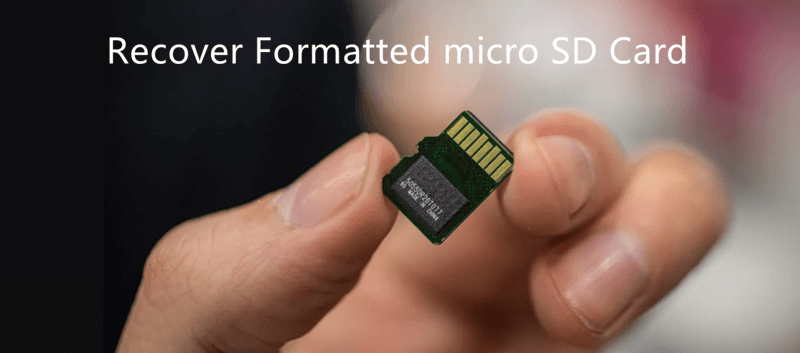 recover data from formatted SD card