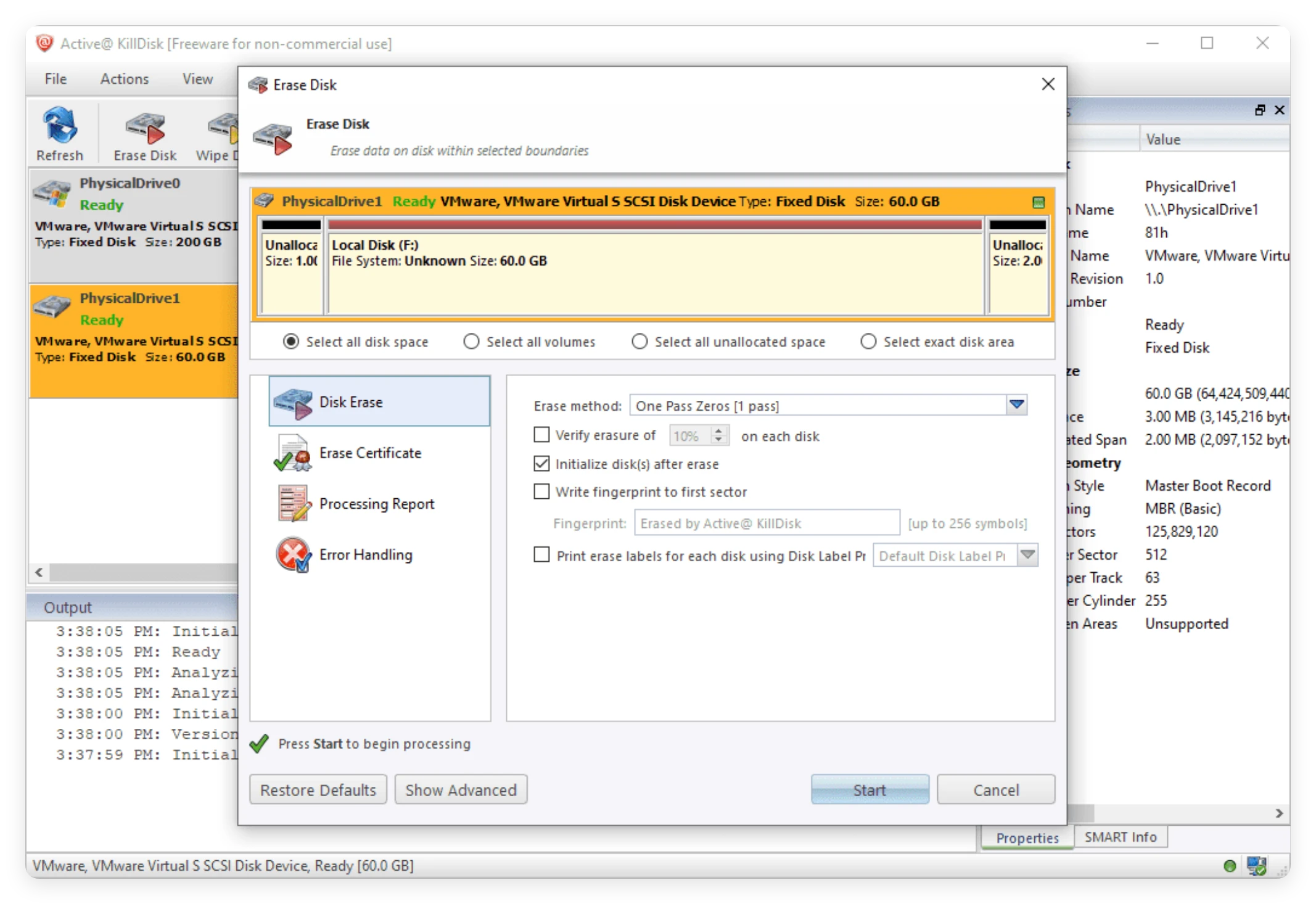 WD disk wipe software