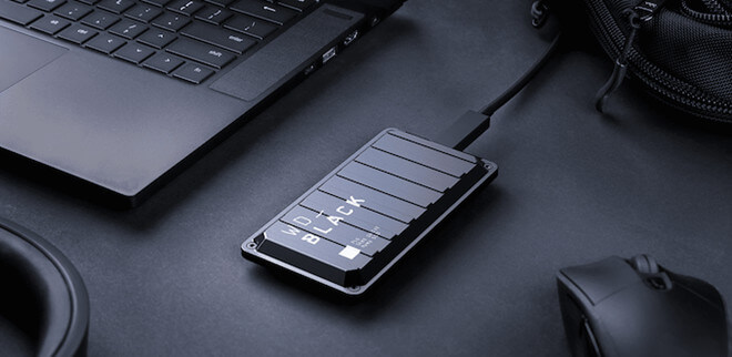 WD BLACK P50 Game Drive SSD data recovery