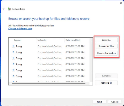 Recover Deleted Files