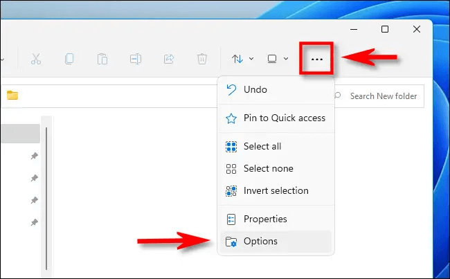 unhide files on Windows 11