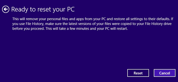 permanently erase data on Windows 8/8.1 PC