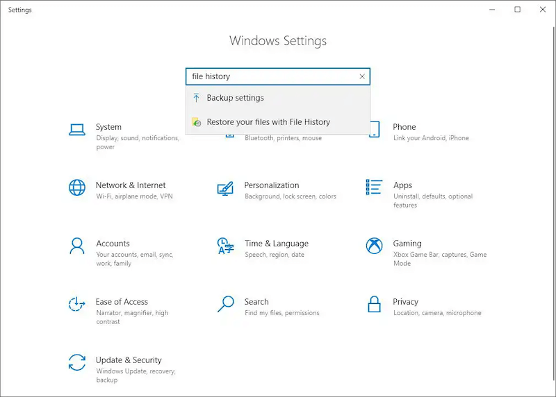 recover lost files on Windows 10