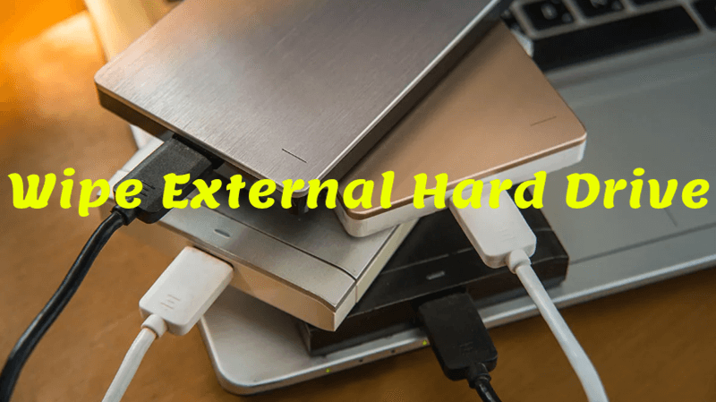 wipe removable disk