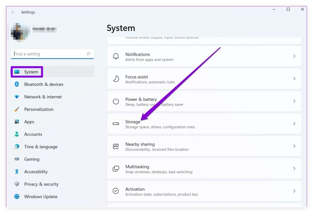 Format Flash Drive in Settings on Windows 11
