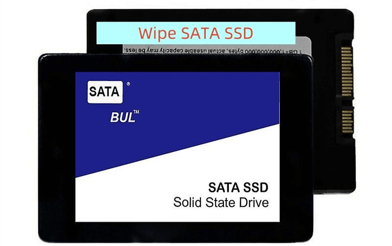 wipe SATA SSD