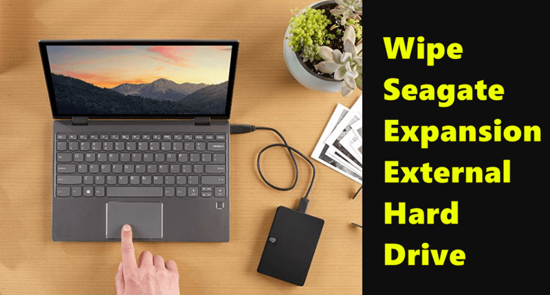 Wipe Your Seagate Expansion Drive