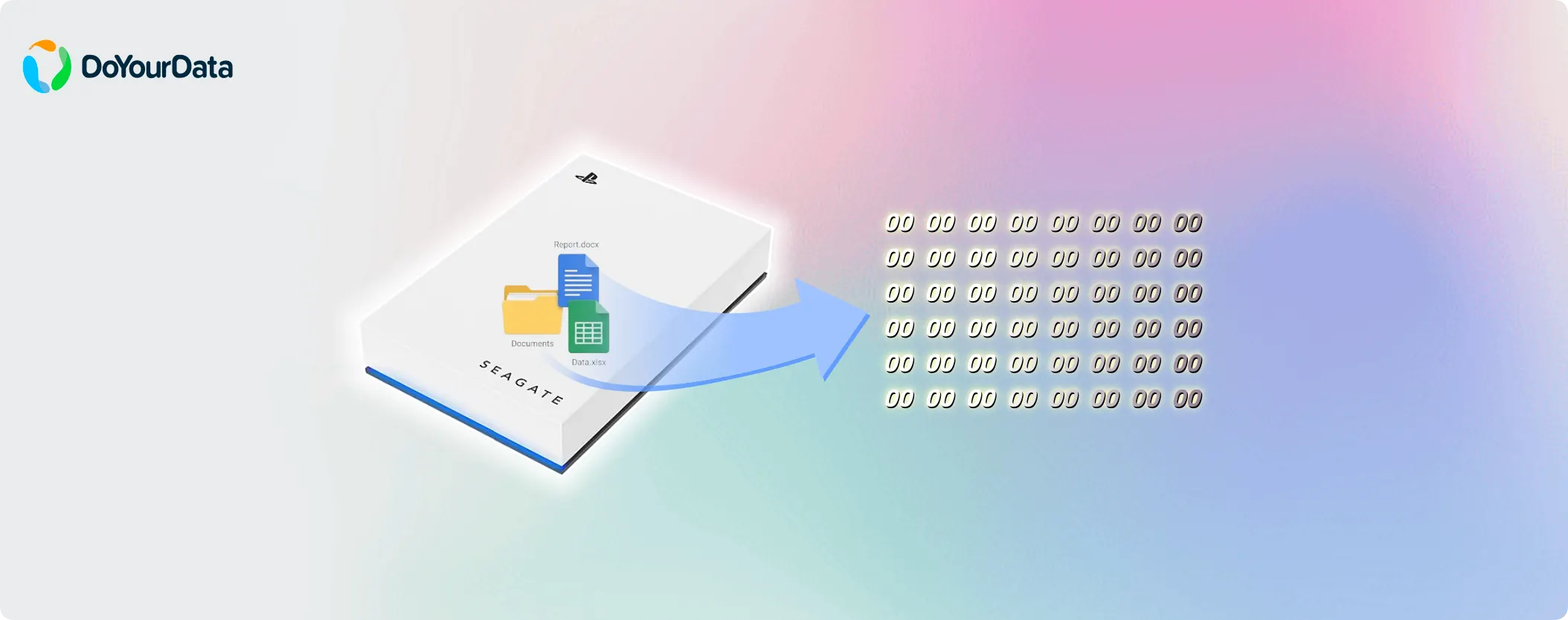zero fill Seagate external drive