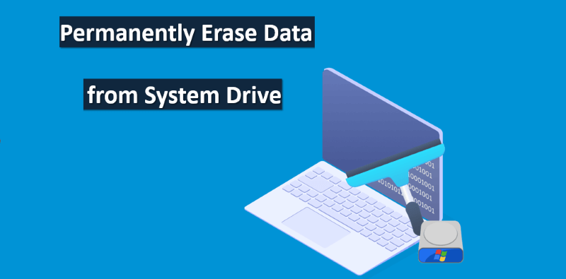 erase system hard drive partition