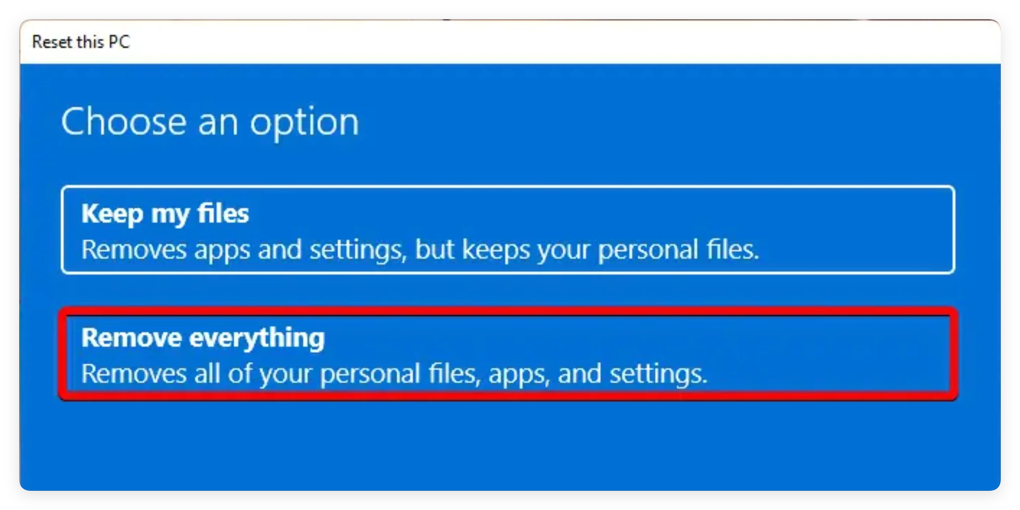 Xiaomi computer data erasure