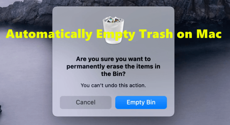 Empty Trash Automatically on Mac