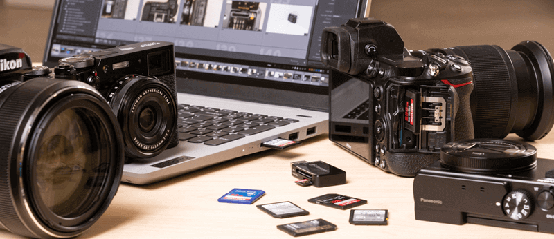 recover formatted camera card on Mac