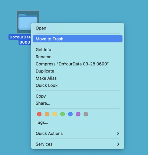 Permanently Shred RTF Files on Mac