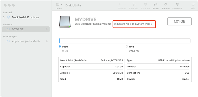 Use NTFS G-DRIVE SSD on Mac