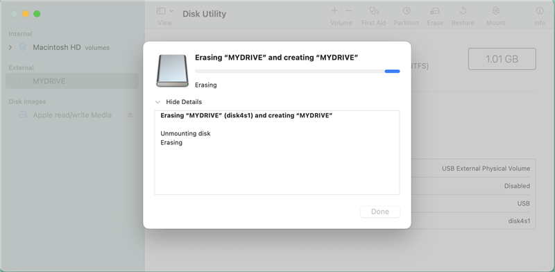 can't write data to Seagate external hard drive on Mac