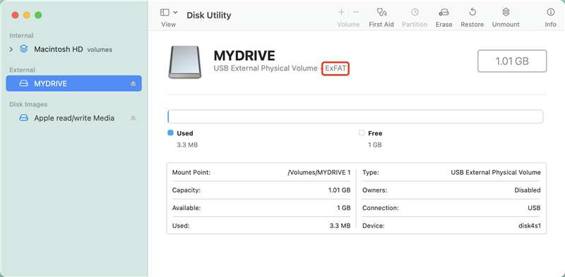 Fix and use damaged NTFS drive on Mac