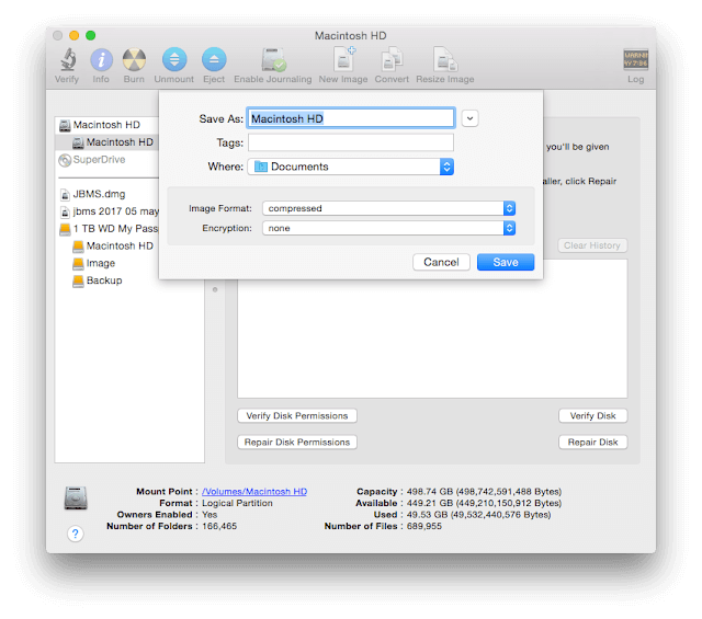 Disk clone for OS X 10.10 (Yosemite)