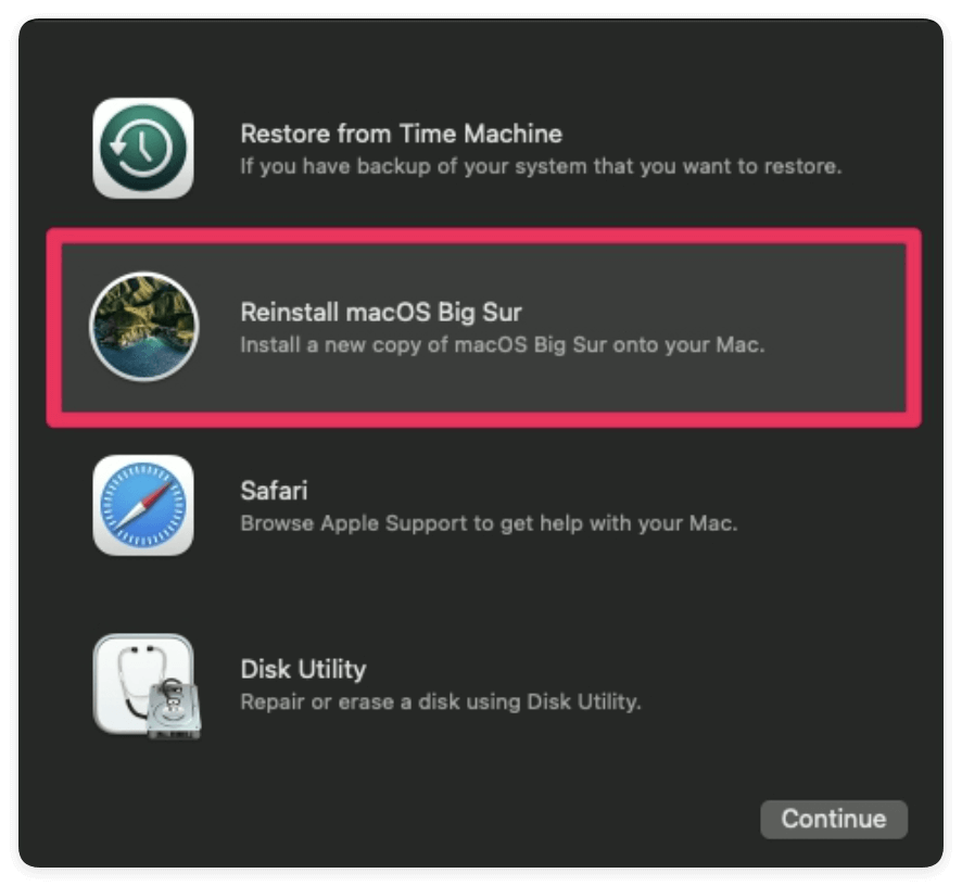 fix 'Erase Assistant is not supported on Mac'