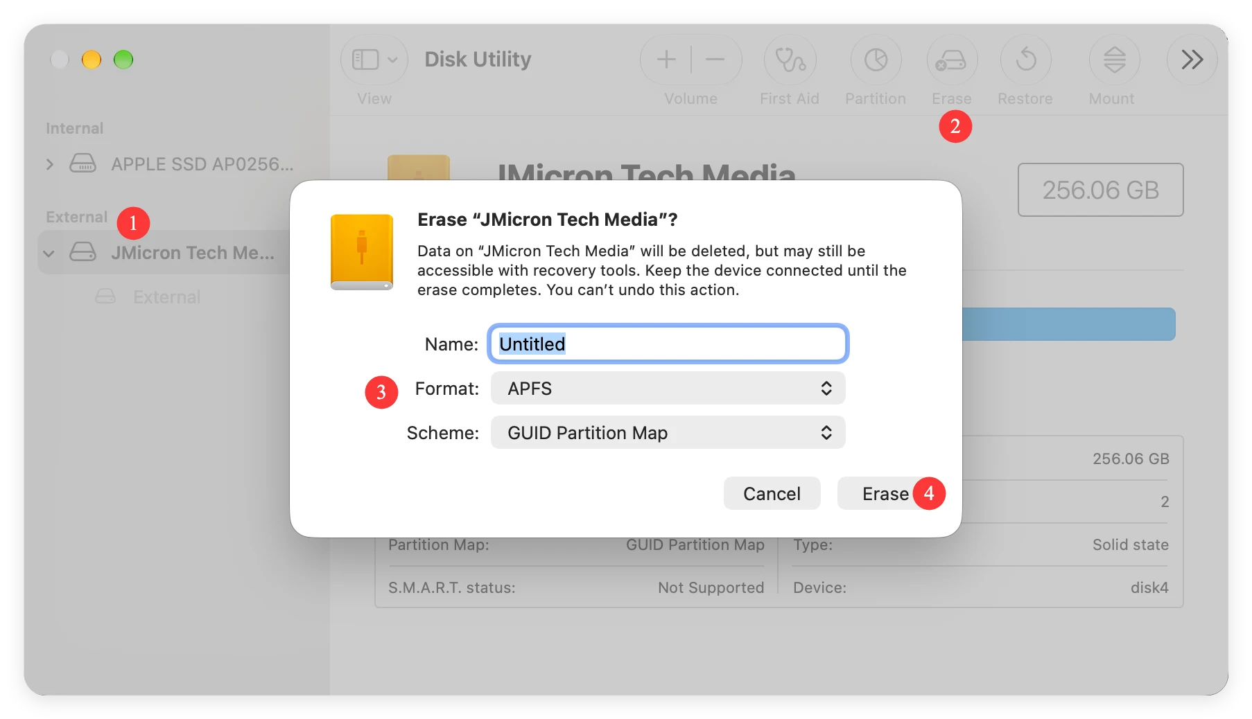 external hard drive not showing up on macOS 27 Golden Gate