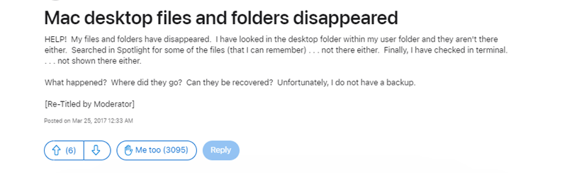 recover deleted Mac desktop files