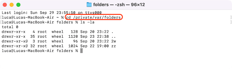 delete temporary files on Mac