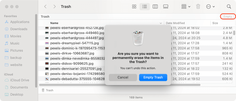 Permanently Erase Photos On Mac