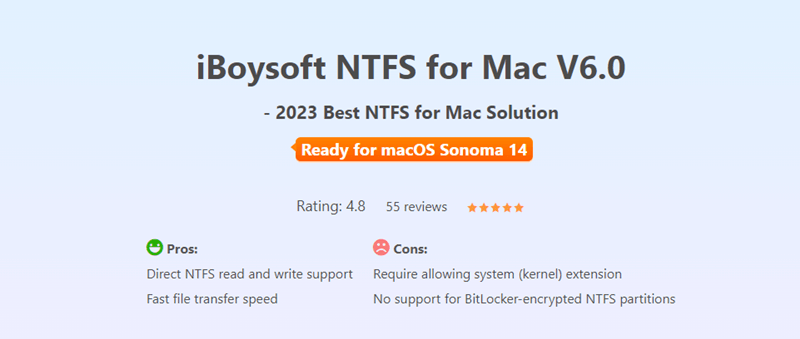 iBoysoft NTFS for Mac Review