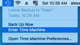 recover lost files due to unfinished cut/copy in Mac OS X