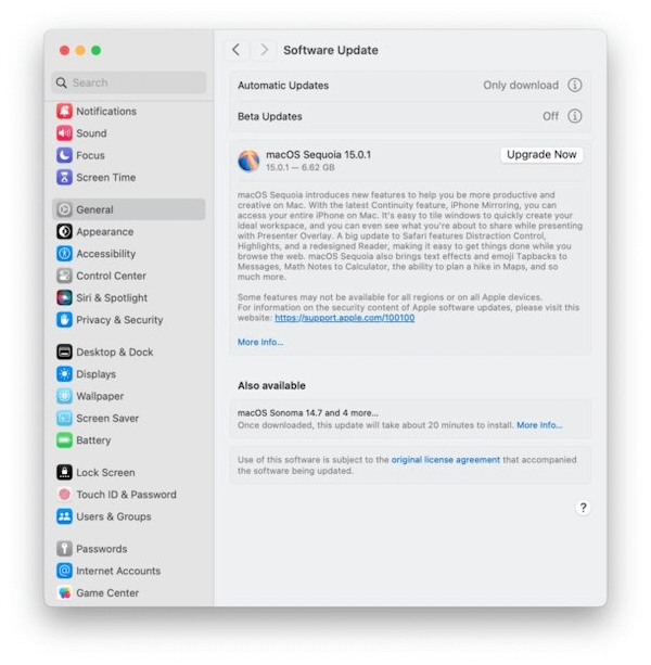 Finder sidebar icons are missing