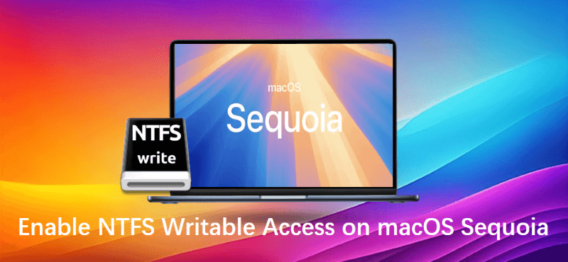enable NTFS writable on macOS Sequoia