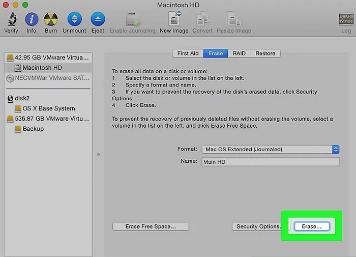 wipe all Mac data under OS X 10.7 Lion