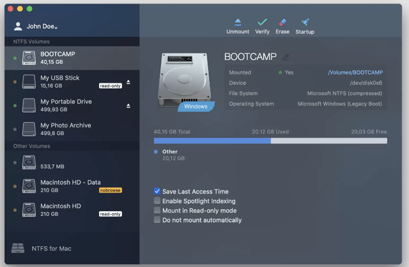 NTFS for Mac