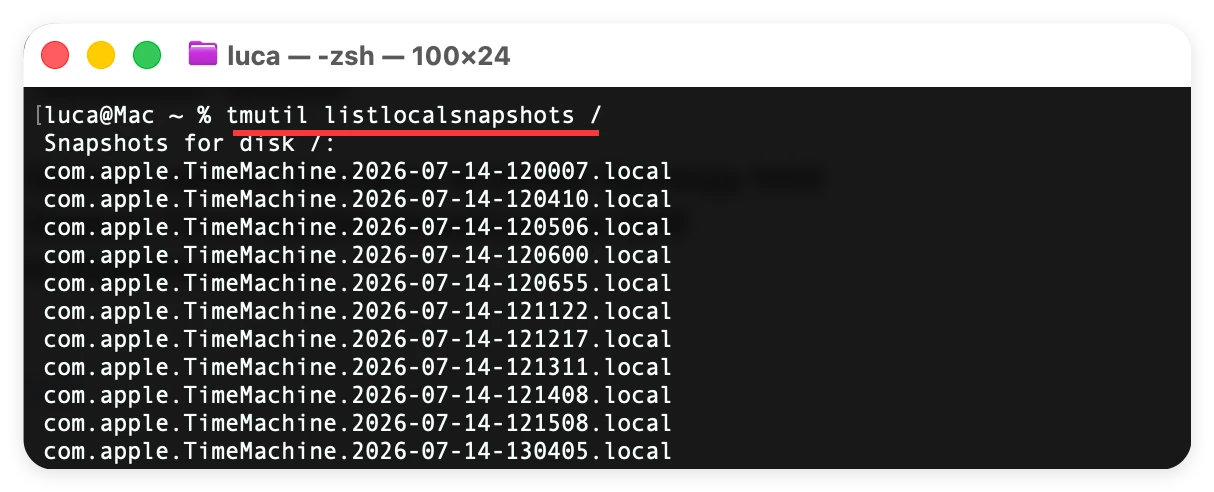 macOS 27 file recovery