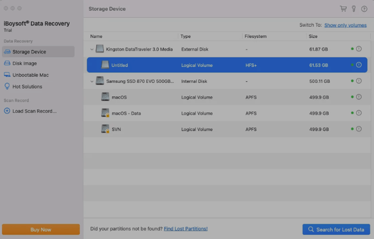 free Mac disk recovery software solution