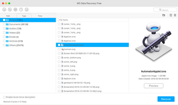 Free Deep Scan Recovery Software for Mac - M3 Data Recovery