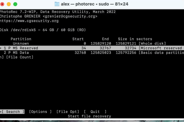 Free Data Recovery Software for macOS Mojave